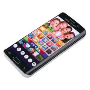 Telefon De Jucarie Negru cu Sunete Reale de Camera Foto, cu Lumini