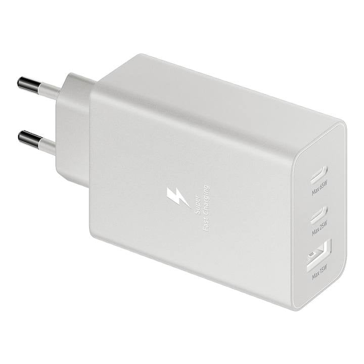 Incarcatorul Fast Charger 65W, •2x Porturi Type-C, •1x Port USB-A, - imagine 3