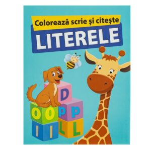 Carte "Coloreaza, scrie si citeste literele"